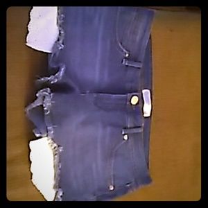 No Boundaries cut off shorts